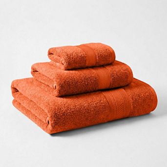 SUPERIOR Atlas Heavyweight Plush Absorbent 3 pc Cotton Towel Set