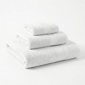 SUPERIOR Atlas Heavyweight Plush Absorbent 3 pc Cotton Towel Set