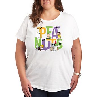 Plus Size Peanuts Snoopy & Friends Halloween Graphic Tee