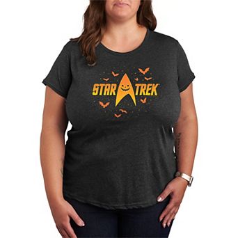 Plus Size Star Trek Halloween Logo Graphic Tee