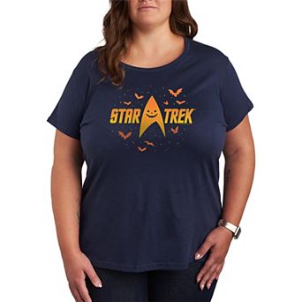 Plus Size Star Trek Halloween Logo Graphic Tee
