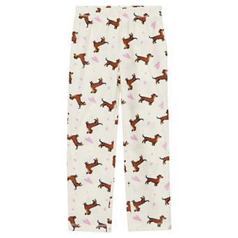 Girls 4-16 Lands' End Fleece Pajama Pants