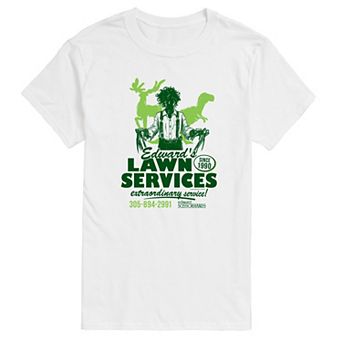 Big & Tall Edward Scissorhands Lawn Services Graphic Tee