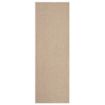 Solid Textured Rug, Non-Slip Low Pile Neutral Modern Woven Pet-Friendly Farmhouse Rug