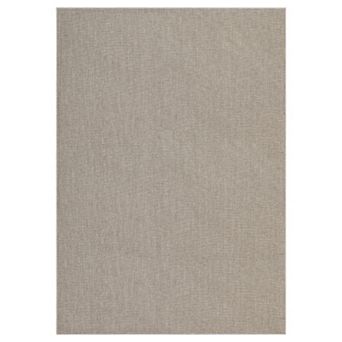 Solid Textured Rug, Non-Slip Low Pile Neutral Modern Woven Pet-Friendly Farmhouse Rug
