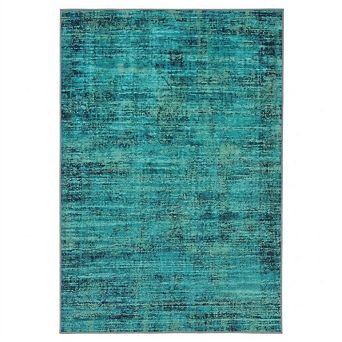Washable Area Rug for Living Room, Soft Velvet Carpet with Non-Slip Backing