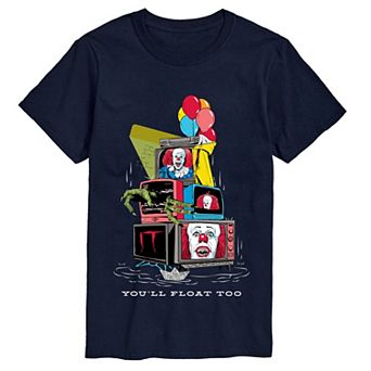 Big & Tall IT "You'll Float Too" Pennywise Graphic Tee