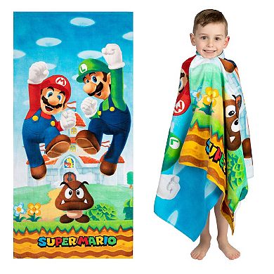 Super Mario® Play For Leaps Beach Towel
