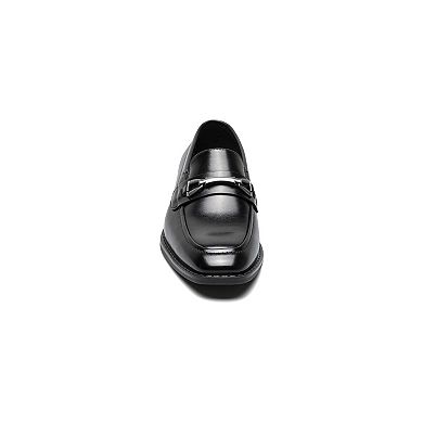 Stacy Adams Kaylor Boys Moc Toe Bit Slip-On Shoes