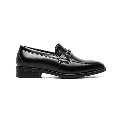 Stacy Adams Kaylor Boys Moc Toe Bit Slip-On Shoes