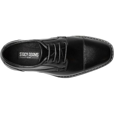 Stacy Adams Kallum Boys Cap-Toe Oxford Shoes