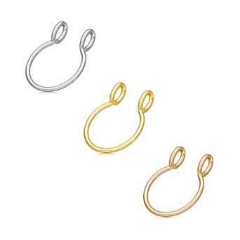 Faux Septum Nose Hoop