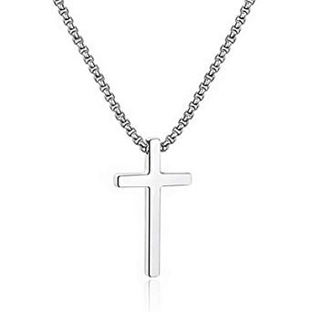 Stainless Steel Cross Necklace