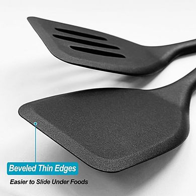 4-Piece Silicone Cooking Spatula Set, Heat-Resistant, Nonstick