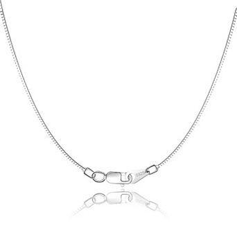 Sterling Silver Box Chain Necklace