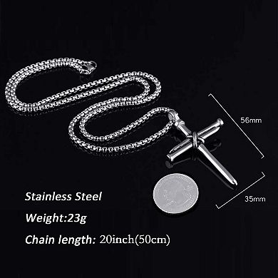 Stainless Steel Cross Necklace