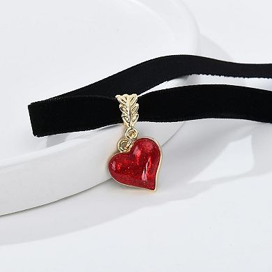 Adjustable Velvet Choker Necklace