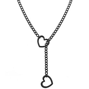 Stainless Steel Heart Chain Necklace