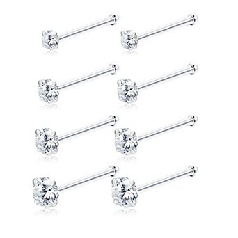 Crystal Nose Stud Pack