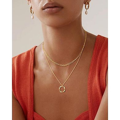 Stackable Pendant Layered Necklace