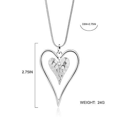 Statement Heart Pendant