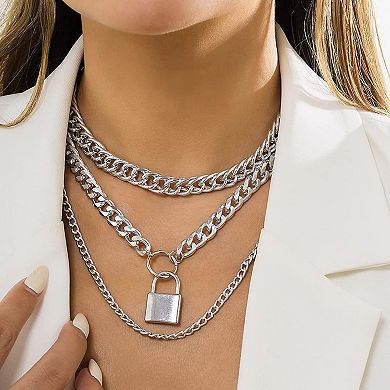 Chunky Cuban Link Chain Necklace