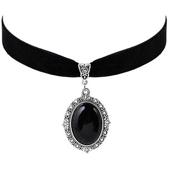 Black Velvet Victorian Choker