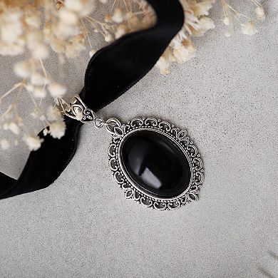 Black Velvet Victorian Choker