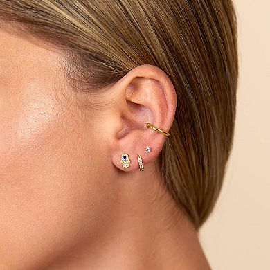 Small Huggie Hoop Earrings