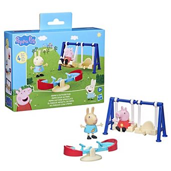 Peppa Pig Outside Fun 4 pc Playset by Hasbro