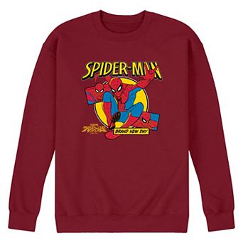Men's Spider-Man Brand New Day Graphic Fleece Sweatshirt