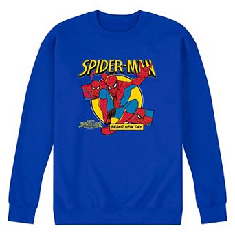 Men's Spider-Man Brand New Day Graphic Fleece Sweatshirt