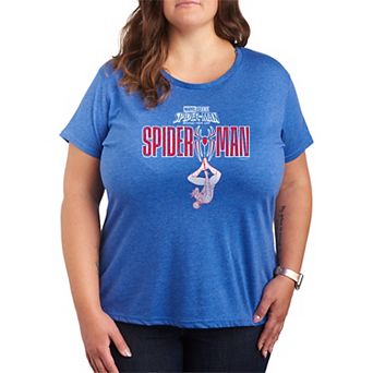 Plus Size Marvel Spider-Man Brand New Day Logo Graphic Tee