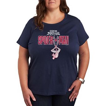 Plus Size Marvel Spider-Man Brand New Day Logo Graphic Tee