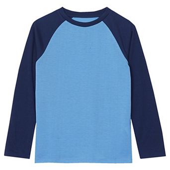 Kids 4-20 Lands' End Raglan Long Sleeve Jersey Pajama Tee
