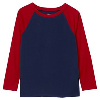 Kids 4-20 Lands' End Raglan Long Sleeve Jersey Pajama Tee