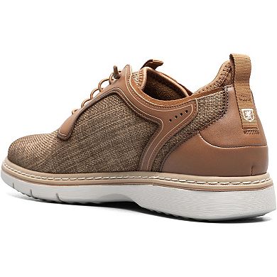 Stacy Adams Sebert Men's Lace-Up Elastic Plain Toe Sneakers