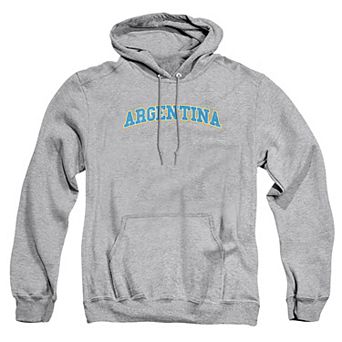 Big & Tall Argentina Futbol Soccer Graphic Pullover Hoodie