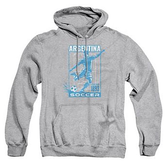 Big & Tall Argentina Soccer Graphic Pullover Hoodie