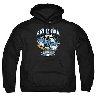 Big & Tall Argentina Soccer Graphic Pullover Hoodie