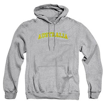 Big & Tall Australia Futbol Soccer Graphic Pullover Hoodie