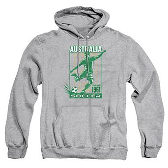 Big & Tall Australia Soccer Graphic Pullover Hoodie