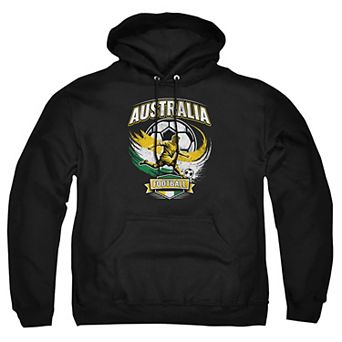 Big & Tall Australia Soccer Graphic Pullover Hoodie