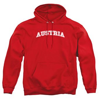Big & Tall Austria Team Pullover Hoodie