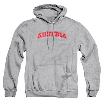 Big & Tall Austria Futbol Soccer Pullover Hoodie