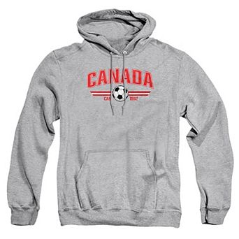Big & Tall Unbranded Canada World Soccer Pullover Hoodie