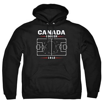 Big & Tall Canada Soccer Graphic Pullover Hoodie
