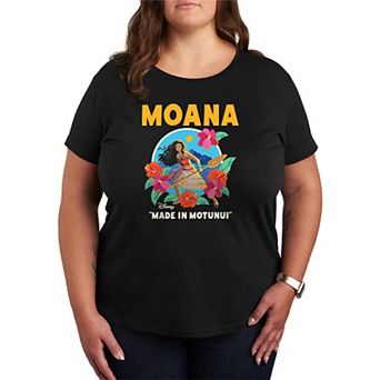 Plus Size Disney's Moana "Made In Motunui" Graphic Tee