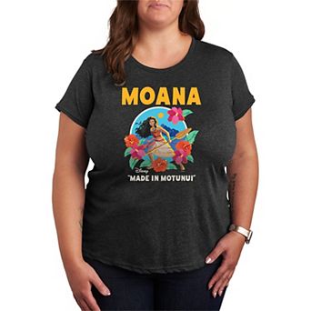 Plus Size Disney's Moana "Made In Motunui" Graphic Tee