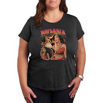 Plus Size Disney's Moana Bootleg Graphic Tee